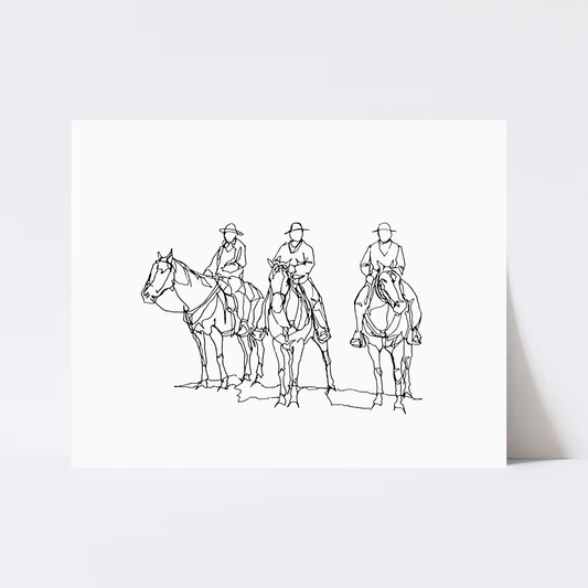 “Ballad of the Blanton Brothers” Print