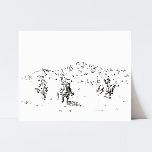 “Should’ve Been A Cowboy” Print