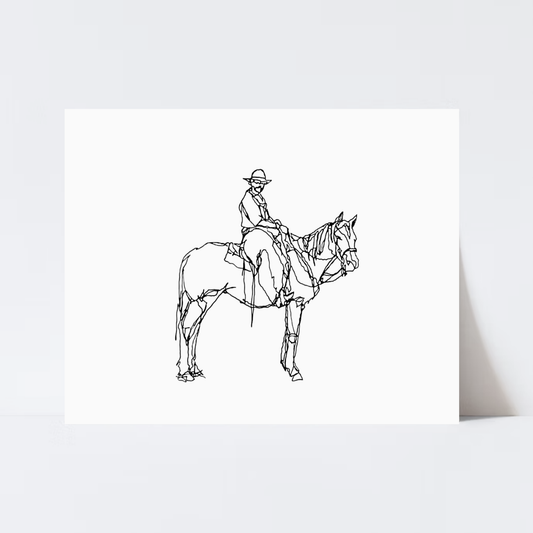 “The Cattleman” Print