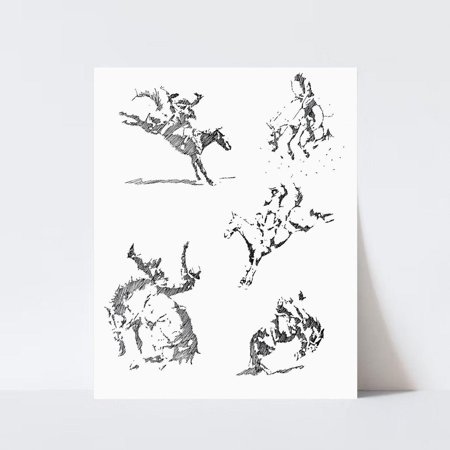 “Strawberry Roan” Print