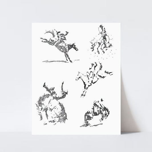 “Strawberry Roan” Print